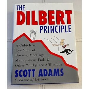 The Dilbert Principle by Scott Adams Hardcover Book